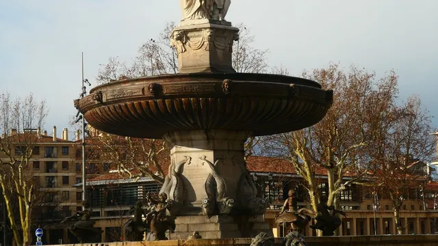 Fontaine de la Rotonde à Aix-en-Provence