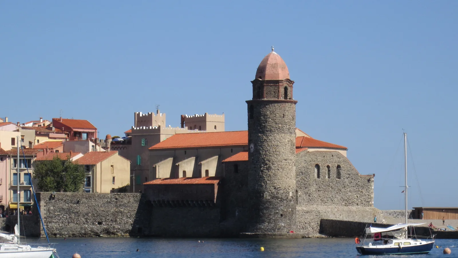 Vue illustrant Collioure