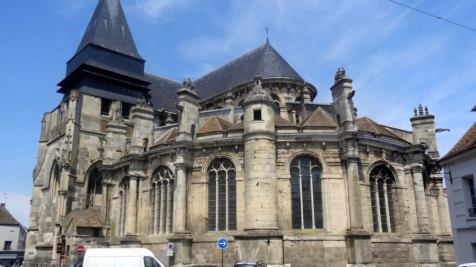 Vue illustrant Houdan