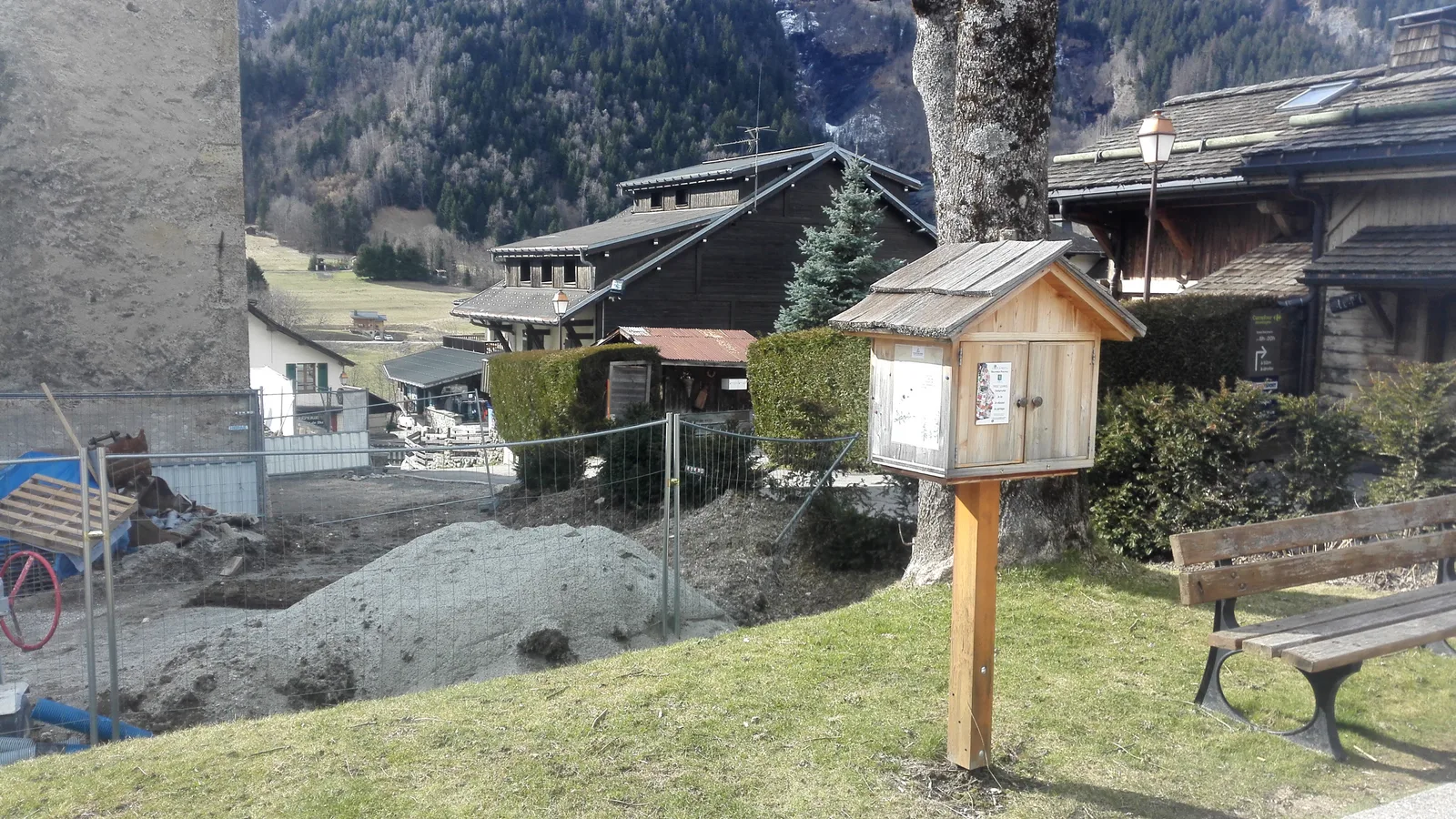 Vue illustrant Les Contamines-Montjoie