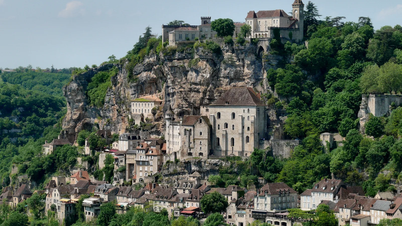 Vue illustrant Rocamadour