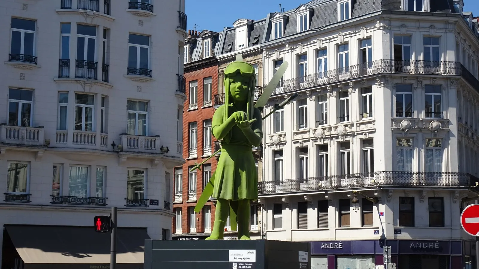 Place et bâtiments à Lille