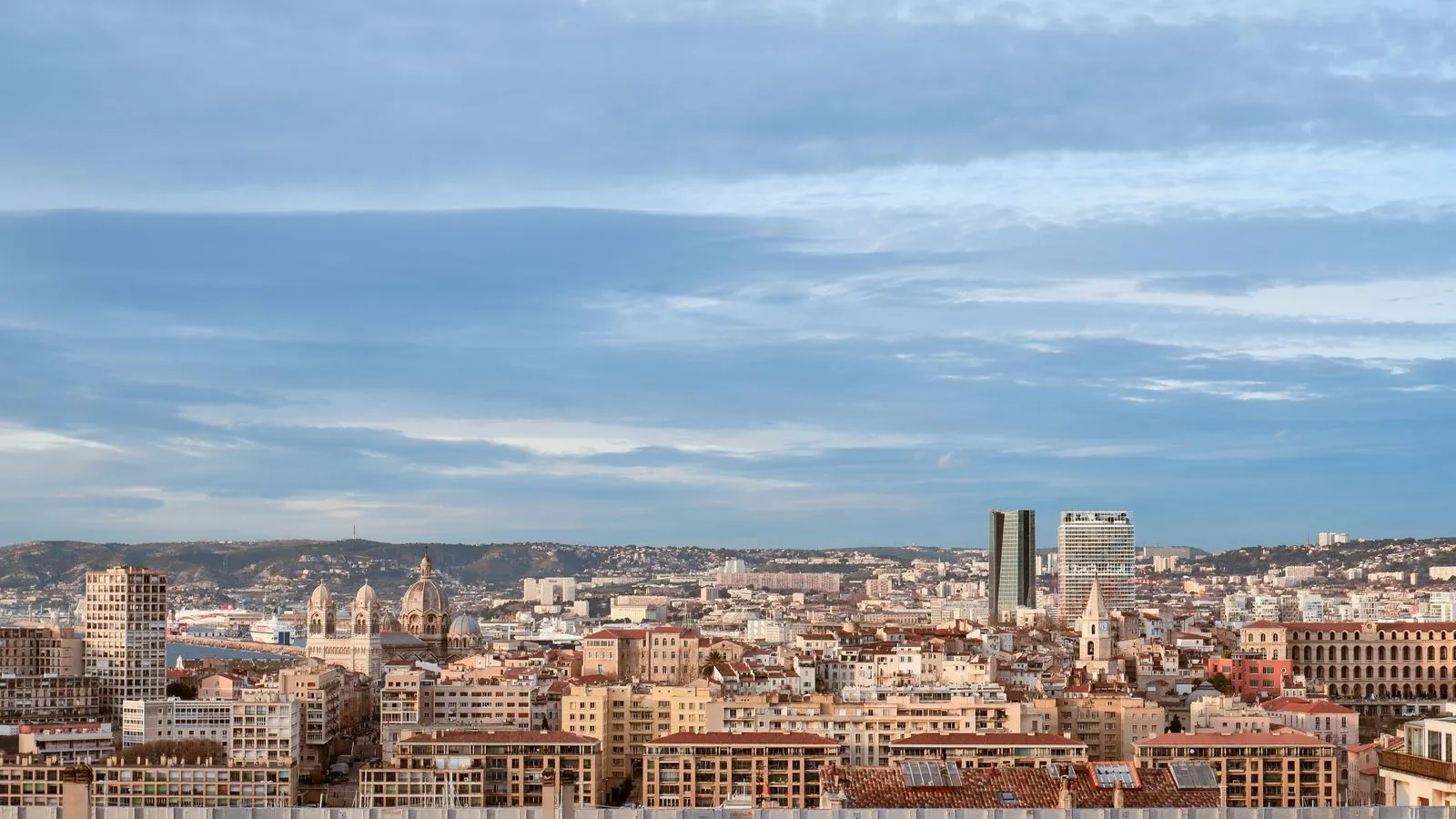 Vue panoramique de Marseille